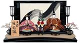 ひな人形 京都 井上雅風作 親王飾り台付 雛人形セット 8444