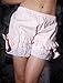 ZKCostume Women's Gothic Cute Ruffle Hem Sweet Lolita Shorts Bloomers
