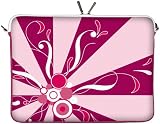 Digittrade LS155-17 Magic Rays Designer Neopren Notebook Sleeve bis 43,9 cm (17,3 Zoll)
