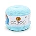 Lion Brand Yarn 835-106 Coboo Yarn, Ice Blue