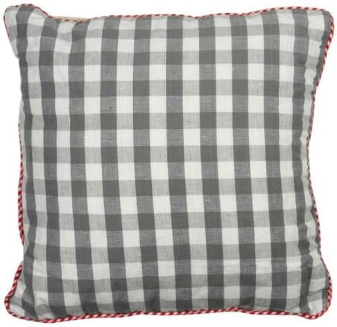 At Home with Marieke Anna Gray and Natural Linen Cushion Cover