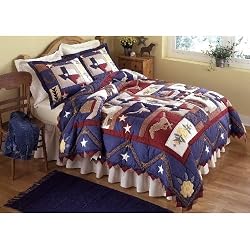 Texas Tradition Twin Quilt with Sham