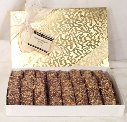 Ultimate's Low Carb and Sugarfree Almond English Toffee - 2 Lb Box by Ultimate Nut & Candy Co.