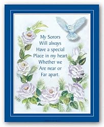 My Sorors - Zeta Phi Beta by Pita Ohiwerei 8"x10" Art Print Poster