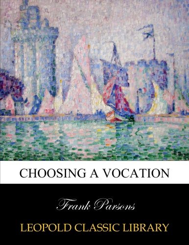 Choosing a vocation