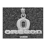 Univ Of Oregon O Oregon 7/16 Pendant (Silver)