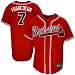 Atlanta Braves Jerseys : Majestic Atlanta Braves #7 Jeff Francoeur Red Replica Baseball Jersey