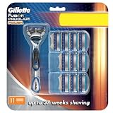 Gillette Fusion ProGlide Power Razor and 11 Blades