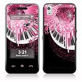 Disco Fly Design Protective Skin Decal Sticker for Samsung Instinct SCH M800 Cell Phone