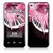 Disco Fly Design Protective Skin Decal Sticker for Samsung Instinct SCH M800 Cell Phone