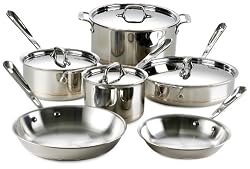 All Clad Copper Core 10-Piece Cookware Set