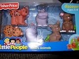 Buy Cheap   Fisher Price Little People Noahs Animals Kangaroos, Hippos, and Leopards  Assortment
