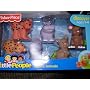 Fisher Price Little People Noah's Animals Kangaroos, Hippos, and Leopards- Assortment