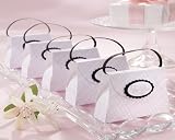 The Pink-Plaid Purse Favor Box Set of 24 (Set of 24) - Baby Shower Gifts & Wedding Favors