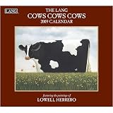 The LANG Cows Cows Cows 2009 Wall Calendar