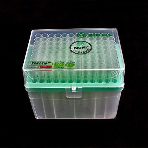 JET ZEROTIPTM, 100 - 1000 uL Pipette Tips, Sterile, 10 Racks of 96