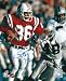 Stanley Morgan Autographed/Hand Signed New England Patriots 8x10 Photo (Pose 3)