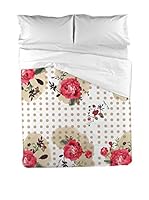 Montesinos Juego De Funda Nórdica (Beige/Rosa)