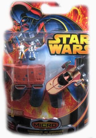 Star Wars Micro Vehicles A New Hope Tatooine Desert Set