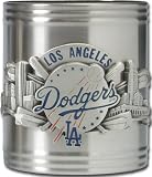 Los Angeles Dodgers Stainless Steel & Pewter Can Cooler