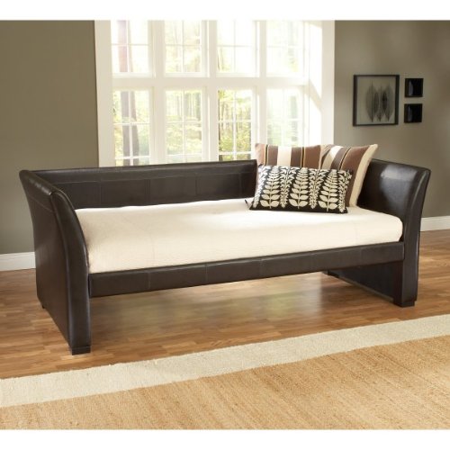 Hillsdale Furniture 1519DB Malibu Day Bed, Brown Leather