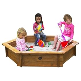 Plum Products Hexagonal Sand Pit With Cover