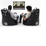 SlouchPod Interactive Gaming Chair - Black (Large)