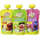 Earth's Best Organic Fruit Yogurt Smoothie Variety Pack - 6 CT