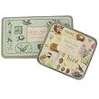 Birds and Nests crafting combination set: Rubber stamps in tin and Stickers in Tin Set