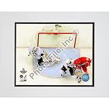 Photo File Pittsburgh Penguins Marc-Andre Fleury 2009 Stanley Cup Finals Game 7 8X10 Matted Photo