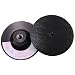 3M Disc Pad Holder 914, Hook and Loop, 4" Diameter, 1/8" Thick, 1/2-13 Thread, Black (Pack of 1)