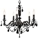 Black Elizabeth Chandelier Image