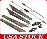 QS8005 Helicopter Quick wear Parts Set Main Blade Grip Balance Bar and Inner Shaft 51GIBr 7WNL. SL160 QS8005 Helicopter Quick wear Parts Set Main Blade Grip Balance Bar and Inner Shaft