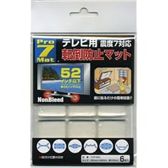 プロセブン 52インチ以下テレビ用転倒防止マット TVP-52C