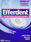 Efferdent Anti-bacterial Denture Cleanser 120 Tablets