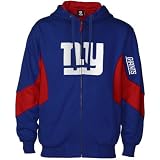 New York Giants Royal Blue Crowd Favorite Full Zip Hoody Sweatshirt