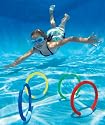 Intex 55501 - Diving rings for Swimming Pool (4 Rings)