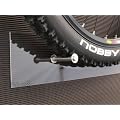 bike-caddie LD60, Design Fahrrad-Wandhalter in Edelstahl