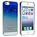 Clear Dark Blue Waterdrop Raindrop Hard Case Compatible With Apple iPhone 5