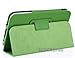 TabSuit PU Leather Case for 7'' A10 Tablet / 7'' Touch Screen Computer [By TabletExpress] (Green)