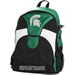 SAVE $0.05 - Michigan State Spartans Green-Black Double Trouble Backpack $24.95