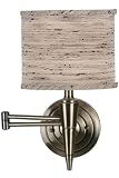 Accolade Swing Arm Lamp Tan Textured Bronze