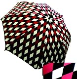 Punk Rock Retro CHECKER Collapsible Rain Umbrella