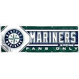MLB Seattle Mariners 2-by-6 foot Vinyl Banner