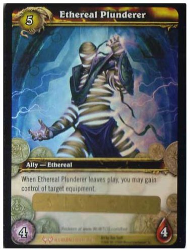 Ethereal Plunderer World of Warcraft TCG Loot Card Ethereal Plunderer World of Warcraft TCG Loot Card
