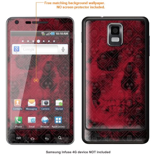 Protective Decal Skin STICKER for AT&T Samsung Infuse 4G case cover Infuse-481
