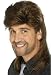 Smiffys Retro 80s Rock Costume Redneck Brown Mullet Adult Wig Smiffys Retro 80s Rock Costume Redneck Brown Mullet Adult Wig