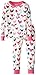 Hatley Little Girls' Pajama Set Overall Hens and Chicks