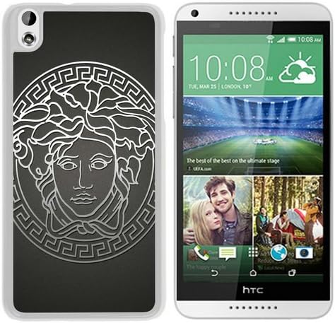 HTC Desire 816 case,Custom Versace Logo Brand 42885 White HTC Desire 816 cover