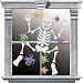 Skeleton Glitter Large Gel Cling 22ct